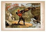 Historic Theater Poster (L), The famous Jarrett/Palmer London Company consolidated with Slavi