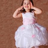 SOPHIAS STYLE Pink White Special Occasion Easter Wedding Flower Girl Dress 2T-14