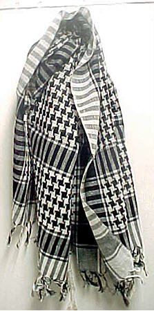 Arab Keffiyah Kafiyah Head Scarf Shemagh - Choice Of Colors