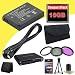 Canon EOS 5D Mark II and Canon EOS 5D Mark III Digital SLR Camera with use of the Canon EF 24-105mm f/4 L IS USM Autofocus Lens LP-E6 Lithium Ion Replacement Battery 2400 mAh + 16GB Compact Flash Memory Card + 3 Piece Filter Kit + Mini HDMI Cable + Multi Card USB Reader + Memory Card Wallet + Deluxe Starter Kit Bundle DavisMAX 5D Accessory Kit