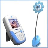 Daisy Handheld 2.5" Color Video Baby Monitor and 2.4GHz Wireless Camera - Blue - (Day & Night) (Video & Audio) Infant Nursery Monitor