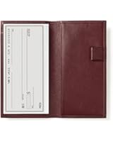 Leatherology Deluxe Checkbook Cover with Divider