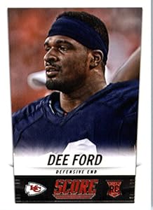 2014 Score Football Card #362 Dee Ford - Kansas City Chiefs NFL Rookie Card