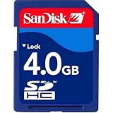 Produkt-Bild: SanDisk SD 4 GB TOP-ANGEBOT + PocketCard -Speicherberechnung-
