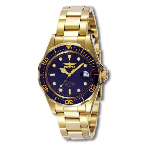 Invicta Men's Pro Diver Collection Gold-Tone Watch #8937