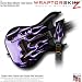 Metal Flames Purple WraptorSkinz Skin fits Guitar Hero World Tour Guitar for Nintendo Wii (GUITAR NOT INCLUDED)
