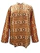 Yoga Tunic Top Om Printed Kurta Orange Yoga Tunic Top Om Printed Kurta Orange