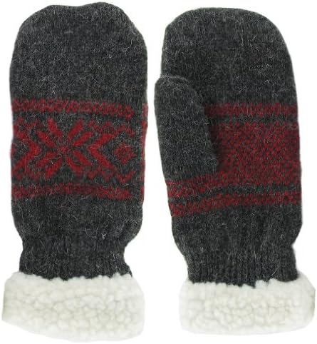 Women's Ragwool Mittens - Berber Lining