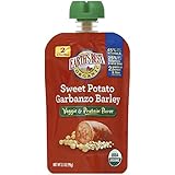 Earth's Best Organic Stage 2, Sweet Potato, Garbanzo & Barley, 3.5 Ounce Pouch (Pack of 12)