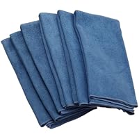 DII Kitchen Millenium Microfiber Kitchen Towel, Windsor Blue, Set of 6