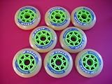 8pk Hyper Hyoctane Inline wheels 90mm 91A durable FAST