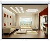 Pyle Home PRJSL100 100-Inch Manual Pull Down Self Locking Projector Screen Standard Format (4:3)