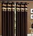 Bonus Twin Pack- Woodbury Chocolate Window Panel- 40x84" x2