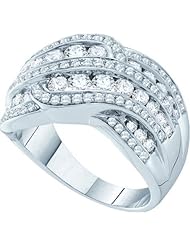 1.50CTW ROUND DIAMOND LADIES FASHION RING