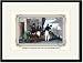 Black Framed/Matted Print 17x23, General Jackson and the Cotton Merchant