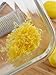 Beauty-flower Cheese Grater, Lemon Zester Suitable for Carrot/ Hard Cheese and Orther Vegetables/fruits(yellow)