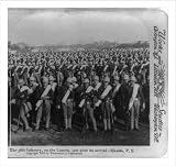Historic Print (XL): The 38th Infantry on the Luneta, just after its arrival - Manila, P.I.