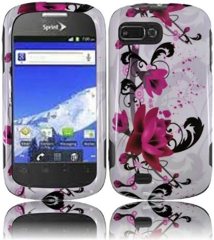 For ZTE Valet Z665C / Z665 C Z 665 C Purple Lily HARD Case Straight Talk / Tracfone Cover Durable Design Premium Protector Accessory
