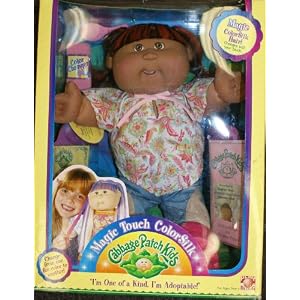 Cabbage Patch Kids African-American Magic Touch Doll - Girl/ Brown Hair by