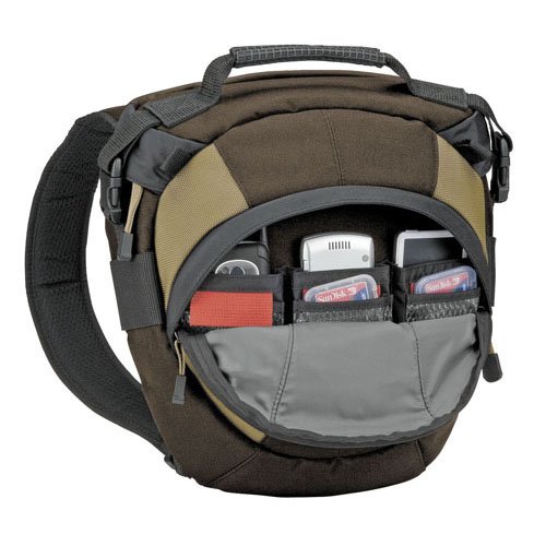 Detail image Tamrac 5767 Velocity 7x Photo Sling Pack Bag (Brown/Tan)