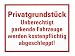 Produkt-Bild: Warn-und Hinweisschild "PRIVATGRUNDST&Uuml;CK"