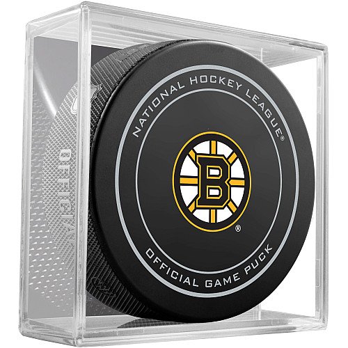 Sherwood Boston Bruins Replica Game Puck