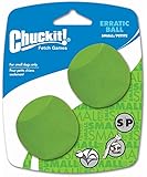 Chuckit! Erratic Ball, Small, 2-Inch, 2-Pack