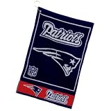 NFL New England Patriots 16x24 Woven Jacquard Golf Towel