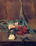 Completely Handpainted HQ Reproduction Painting, Original by MANET, Old Master's Art, Repro-R8P952 Custom Order, Oil on Canvas, No Print, No Poster, No Giclee, with Option to Paint from Any Other Favorite Photograph or Picture, Unframed, Size 31 x 39 inches
