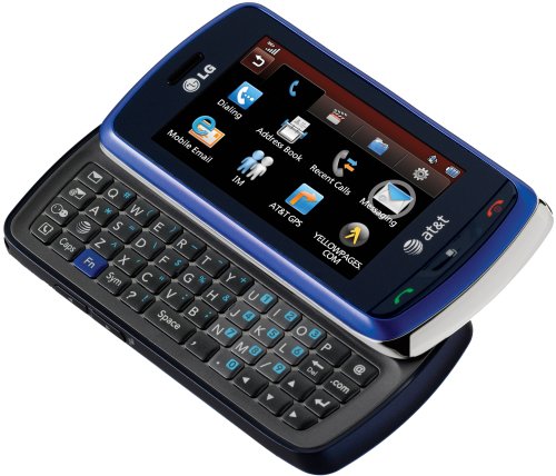 LG Xenon GR500 Phone, Blue (AT&T)