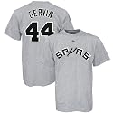 Majestic San Antonio Spurs #44 George Gervin Ash Player T-shirt