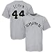 Search : Majestic San Antonio Spurs #44 George Gervin Ash Player T-shirt