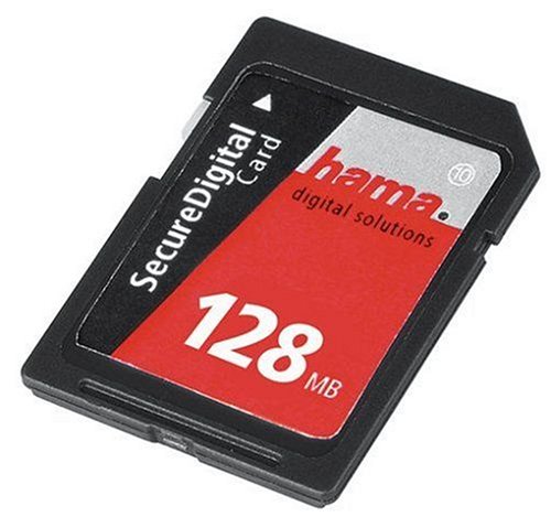 Hama Carte Secure Digital (SD) - Carte Mémoire Flash - 128 Mo