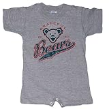 Grateful Dead 'Bear Athletics' Heather Grey Baby Romper/Onesie-Sizes 12mos or 24 mos