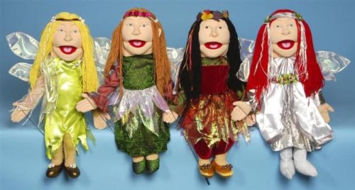 Childrens Toyshop  Toys : Winter Fairie Deluxe Full Body Puppet (S2808)
