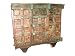 Decorative -Antique Carved Teak Buffet Original Patina Sideboard Chest