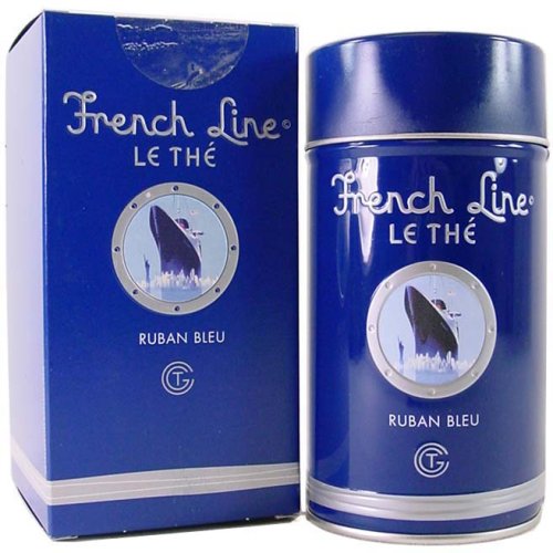 Dammann Teas: French Line Luxury Loose Teas in Tin presentation: Ruban Bleu 3.5 oz special... by Dammann