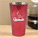 St Louis Cardinals Red Lusterware Pint Cup