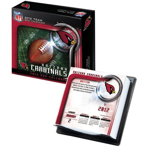 Turner Arizona Cardinals 2012 Box Calendar