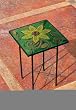 Woodland Botanical Square Glass Table Woodland Botanical Square Glass Table