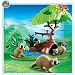 Playmobil Forest Lodge Raccoons