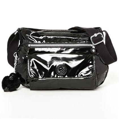 kipling syro crossbody bag black