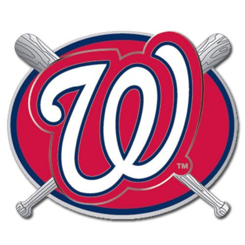Washington Nationals MLB Logo Hitch Cover