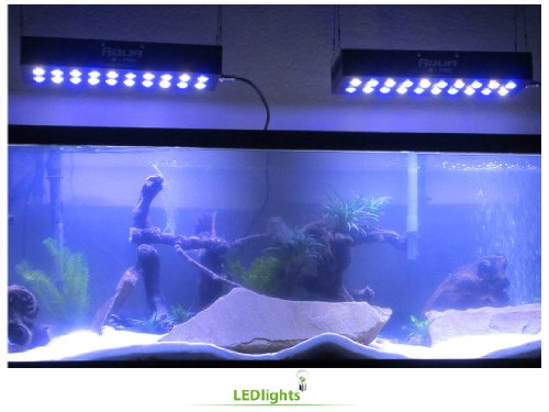 Aqua Pro 60W CREE XP-E LED Aquarium Reef Tank Coral Light White/Blue Dimmer Aluminum USA Aqua Pro 60W CREE XP-E LED Aquarium Reef Tank Coral Light White/Blue Dimmer Aluminum USA