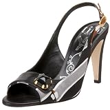 Tibi Women's Paula Slingback Sandal,Multi-Colored Stripes,9 M US