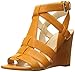 Nine West Women's Farfalla Leather Wedge Sandal