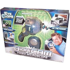 EyeClops Portable Recordable Bionicam Video Microscope that Plugs to Your TV with... by Eyeclops