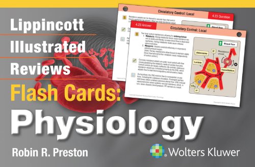 Lippincott Illustrated Reviews Flash Cards: Physiology (Lippincott Illustrated Reviews Series)