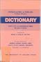 Dictionary: Papago & Pima to English, O'odham-Mil-gahn; English to Papago & Pima, Mil-gahn-O'odham