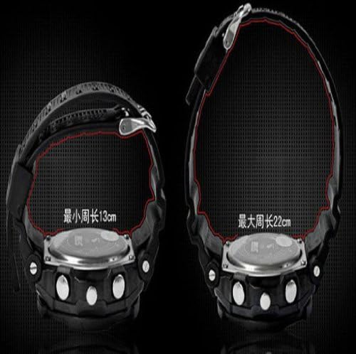 Nicerocker Hot Multi Function Military S-shock Sports Watch LED Analog Digital Waterproof Alarm